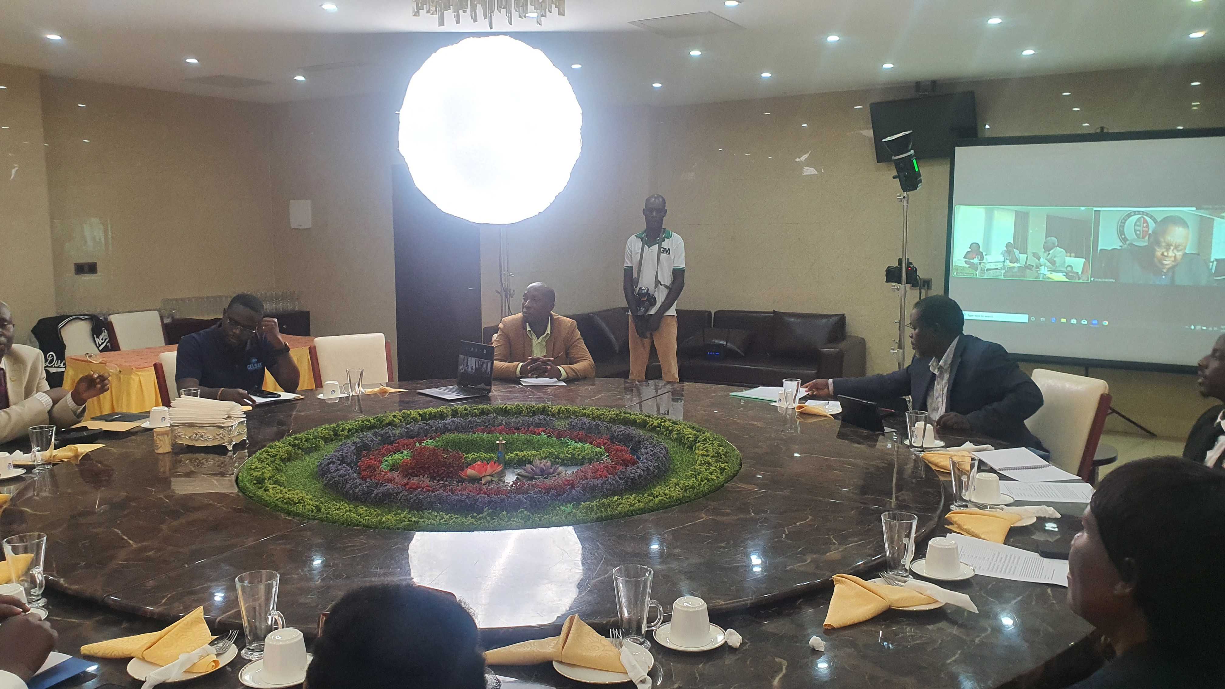 Livestreaming and Video Conferencing of Business Friends Africa Events using the...