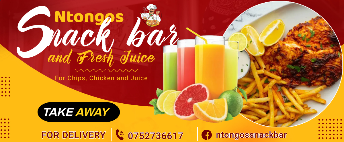 Graphics Designing for Ntongos Snack bar...