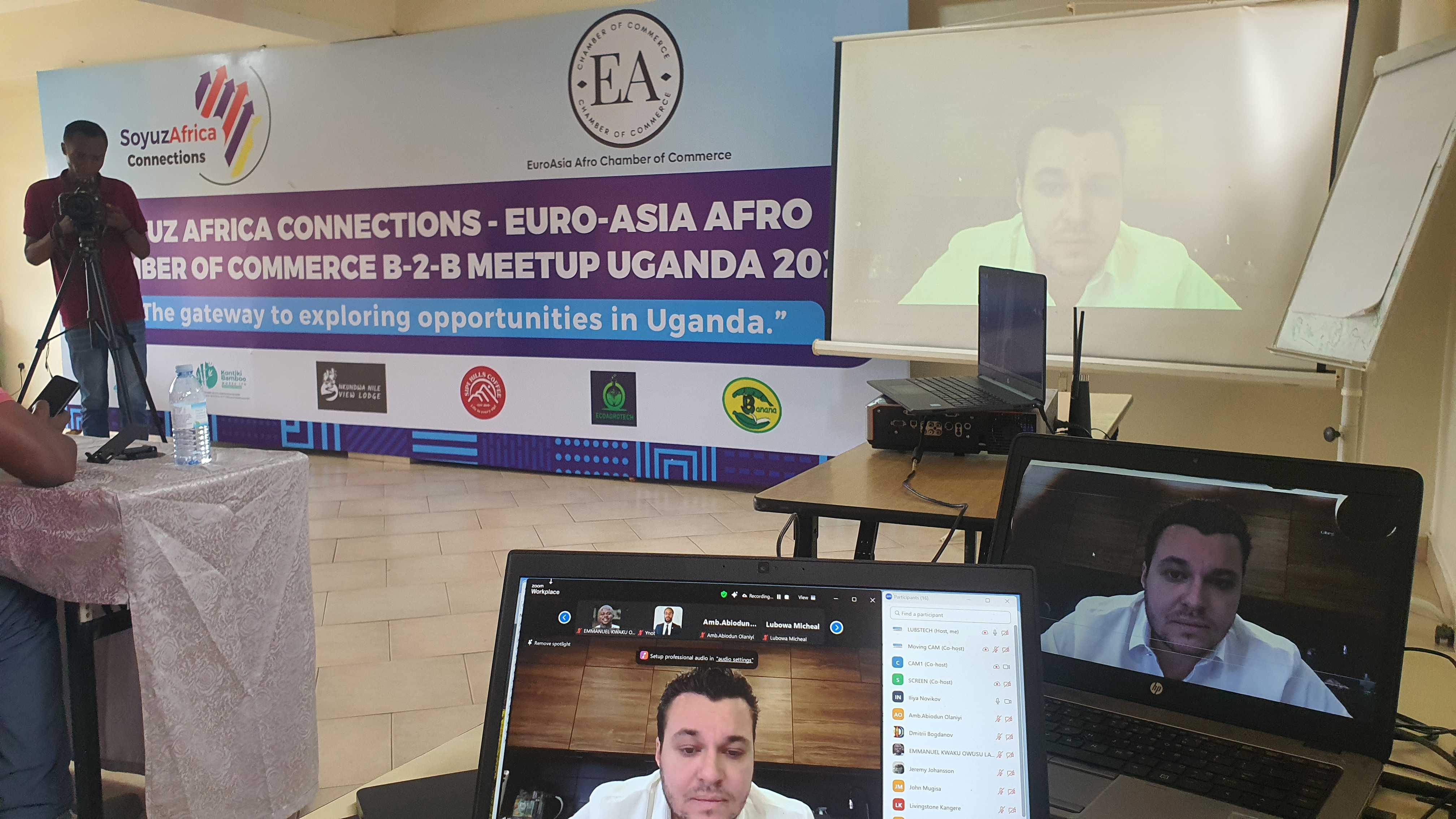 Soyuz Africa Connections ? Euro ? Asia Afro Chamber of Commerce B-2-B Meetup Uga...